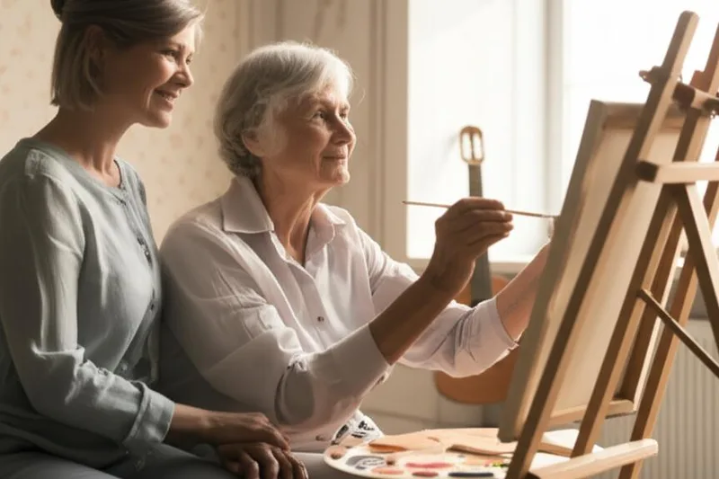 ඇල්සයිමර් රෝගයෙන් (Alzheimer's Disease) පෙළෙන ඔබේ ආදරණීයයාට සහනයක් දෙන්න කලා සහ සංගීත චිකිත්සාවෙන් පුළුවන්!
