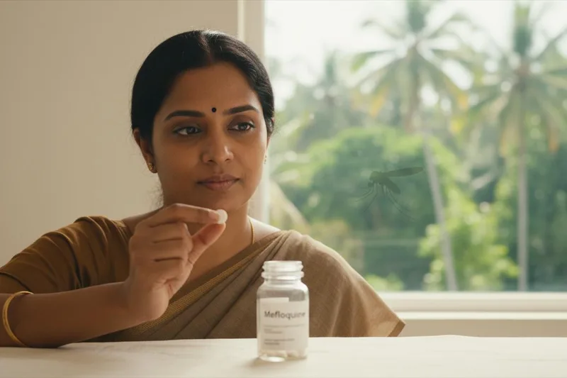 මැලේරියාවට දෙන මෙෆ්ලොක්වින් (Mefloquine) පෙති ගැන දැනගමුද?