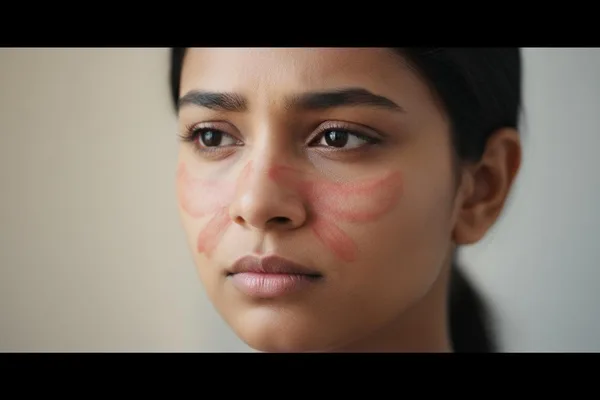 ඔයාගේ මුහුණෙත් සමනලයෙක් වගේ රෑෂ් එකක් එනවද? මේ තියෙන්නෙ සමනල රෑෂ් (Butterfly/Malar Rash) එක ගැන විස්තර.