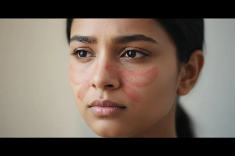 ඔයාගේ මුහුණෙත් සමනලයෙක් වගේ රෑෂ් එකක් එනවද? මේ තියෙන්නෙ සමනල රෑෂ් (Butterfly/Malar Rash) එක ගැන විස්තර.