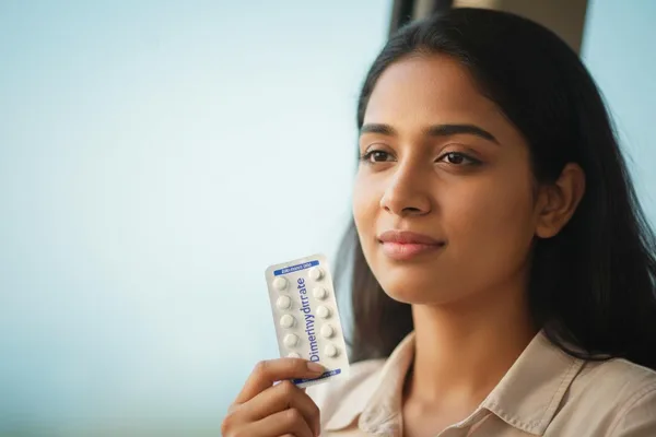 ගමන් යද්දි ඔක්කාරෙද? ඔලුව කැරකෙනවද? එන්න ඩයිමෙන්හයිඩ්රිනේට් (Dimenhydrinate) පෙති ගැන කතා කරමු!