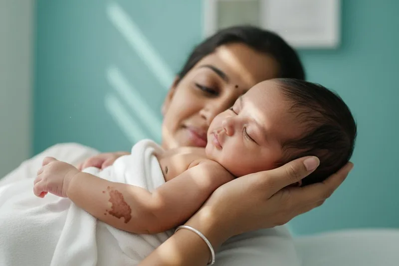 ඔයාගේ බබාගේ ඇඟේ උපන් ලපයක් (Birthmark) තියෙනවද? අපි මේ ගැන කතා කරමු!