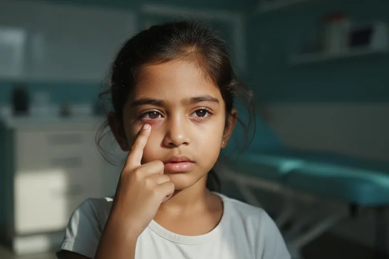 ඔයාගේ පොඩ්ඩගේ ඇස් රතු වෙලාද? අපි කතා කරමු ඇස් ලෙඩේ (Conjunctivitis) ගැන!