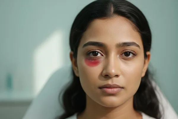 ඇහේ සුදු ඉංගිරියාවේ රතු ලපයක්? (Subconjunctival Hemorrhage) බය වෙන්න දෙයක්ද? අපි කතා කරමු!