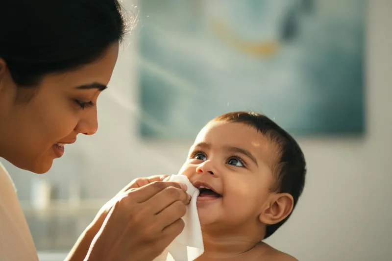 ඔයාගේ පොඩිත්තාගේ දත් ටික පරිස්සම් කරගන්නේ කොහොමද? (Baby Dental Care)