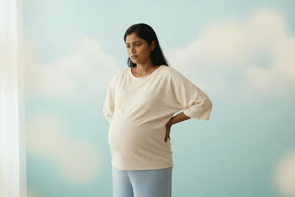 ගර්භණී කාලෙදි ඇඟේ එක එක තැන් අදිනවද? නහර පෙරළෙනවද? (Pregnancy-related Musculoskeletal Strain) අපි මේ ගැන කතා කරමු!