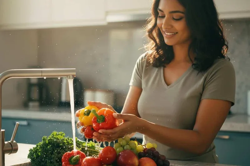 පළතුරු, එළවළු කද්දි මේ දේවල් ගැනත් හිතුවද? (Produce Food Safety) අපි හරියටම දැනගමු!