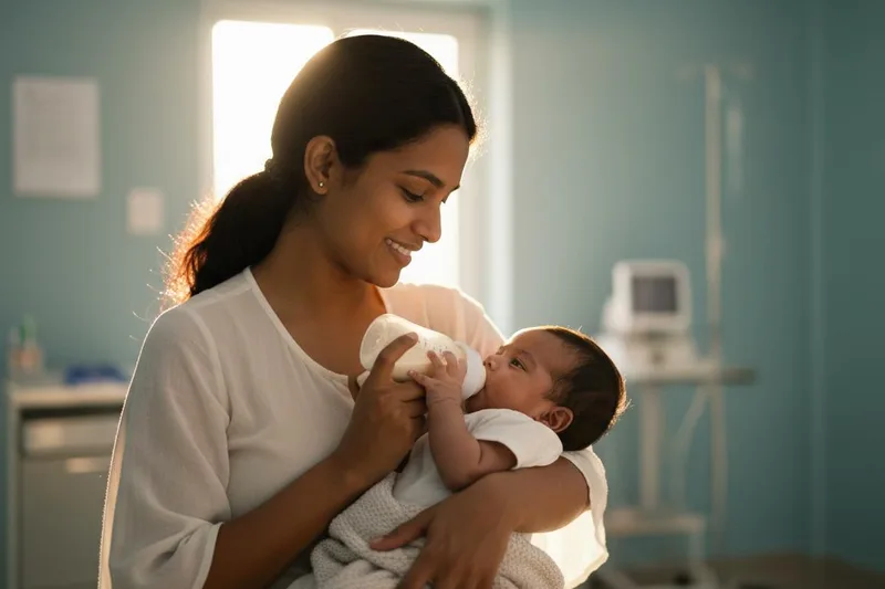 බබාට පිටිකිරි දීම (Formula Feeding): කොච්චර දෙන්න ඕනෙද? කොයි වෙලාවටද දෙන්න ඕනෙ?