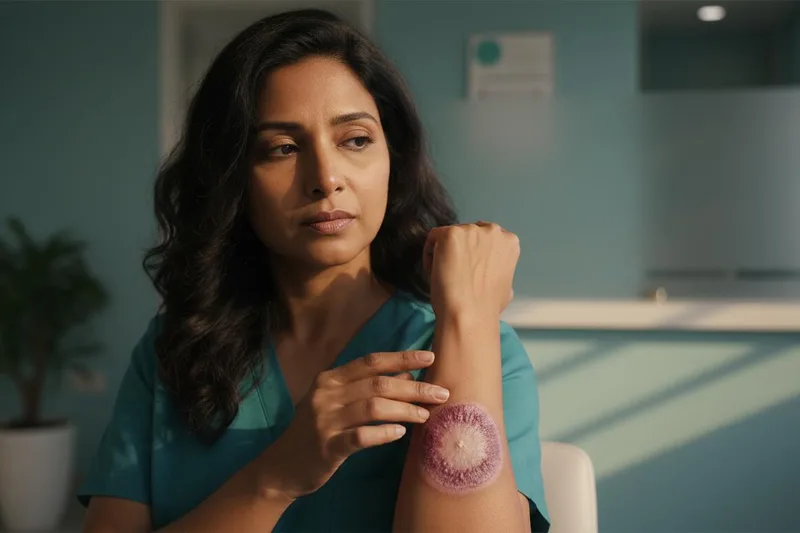 ඔයාගෙ සමේ හදිස්සියේ හැදෙන දරුණු තුවාලද? මේ පයොඩර්මා ගැන්ග්රිනෝසම් (Pyoderma Gangrenosum) ගැන දැනගමු!