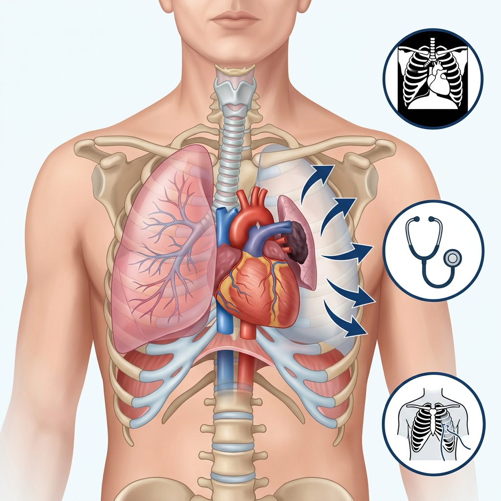 Tracheal Deviation Infographic