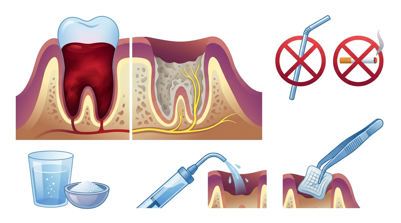 Dry Socket Infographic