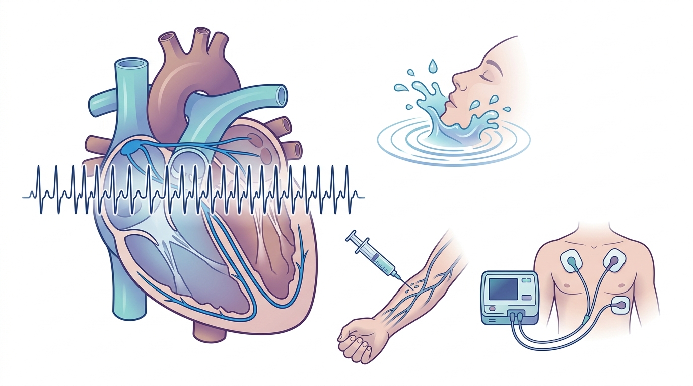 Narrow Complex Tachycardia Infographic